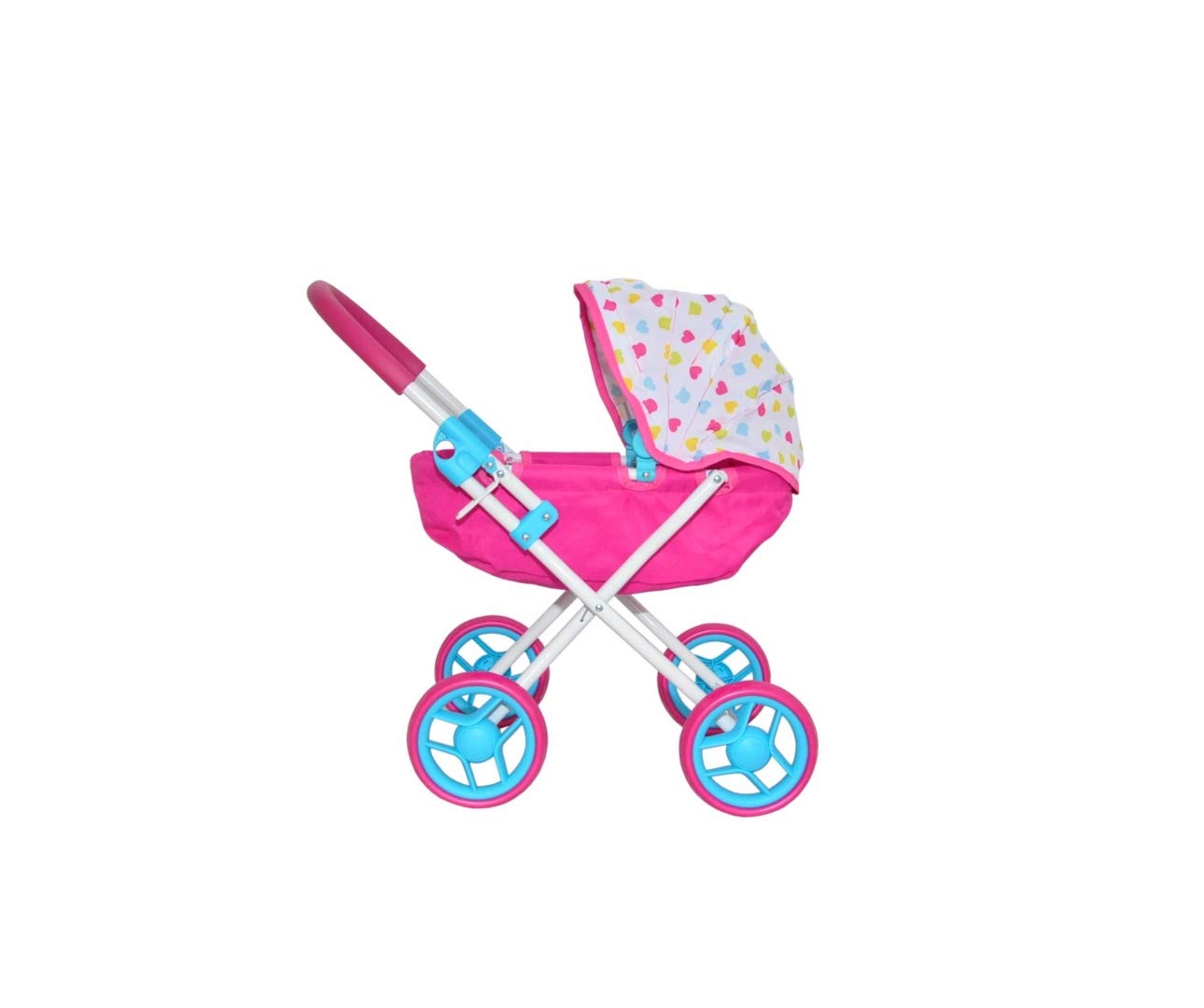 Milly Mally 5901761124897 Dolls\' Pram Dori Candy Pink