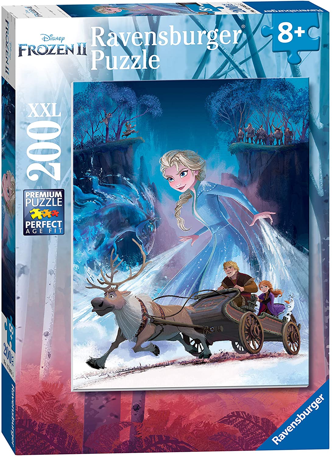 Ravensburger 12865 200 Pieces Xxl La Reine Des Neige 2 Puzzle