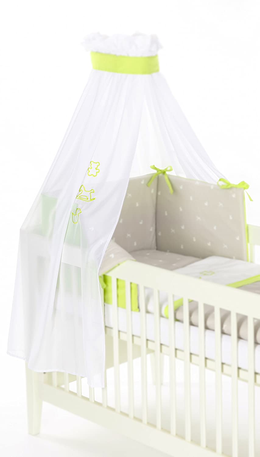 Traeumeland Träumeland TT13104 Canopy rocking horse, 20% cotton. 80% polyester, Green 160 x 300 cm