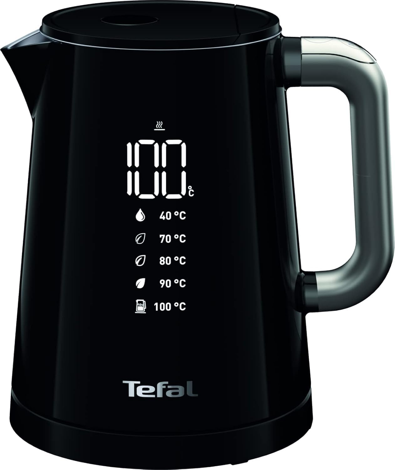 Tefal Smart\'n Light Kettle with Temperature Selection & Keep Warm Function - Digital Kettle with LED Display, Fast Heating, Wireless, Energy Efficient & Easy to Clean