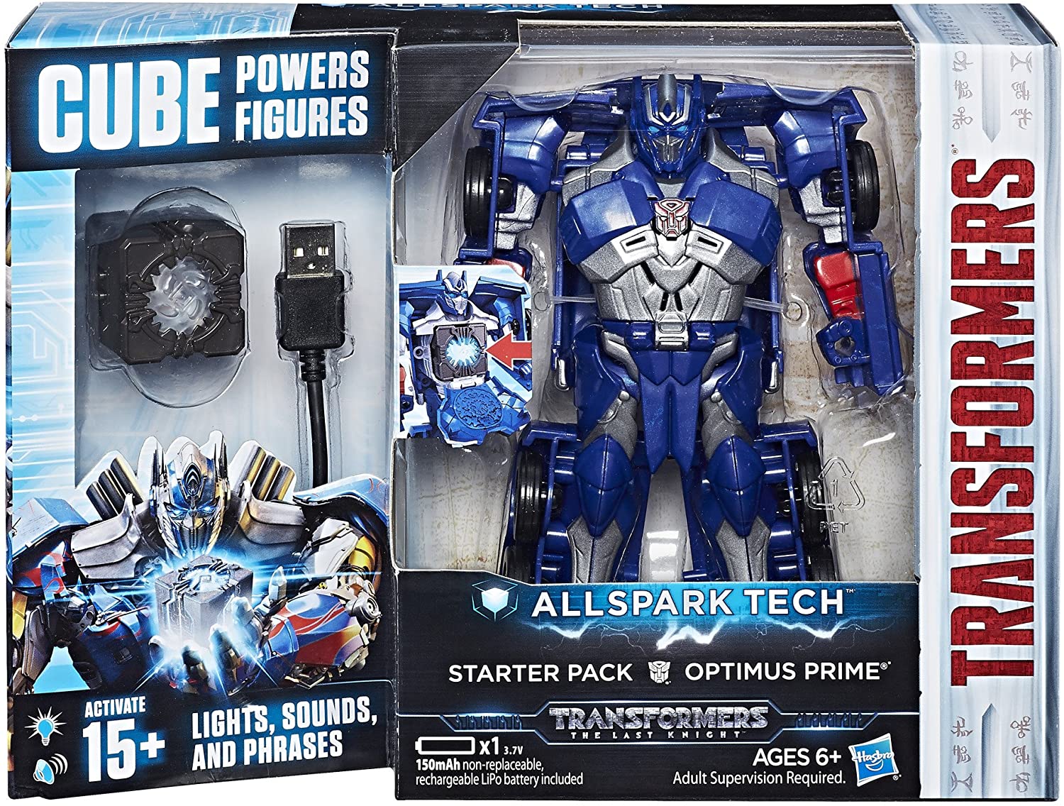 Hasbro Transformers C3479Es0 Movie All Spark Tech 5 Starter Set Optimus Pri