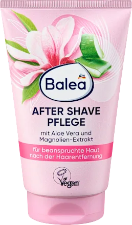 Balea Aftershave care with aloe vera and magnolia extract, 125 ml