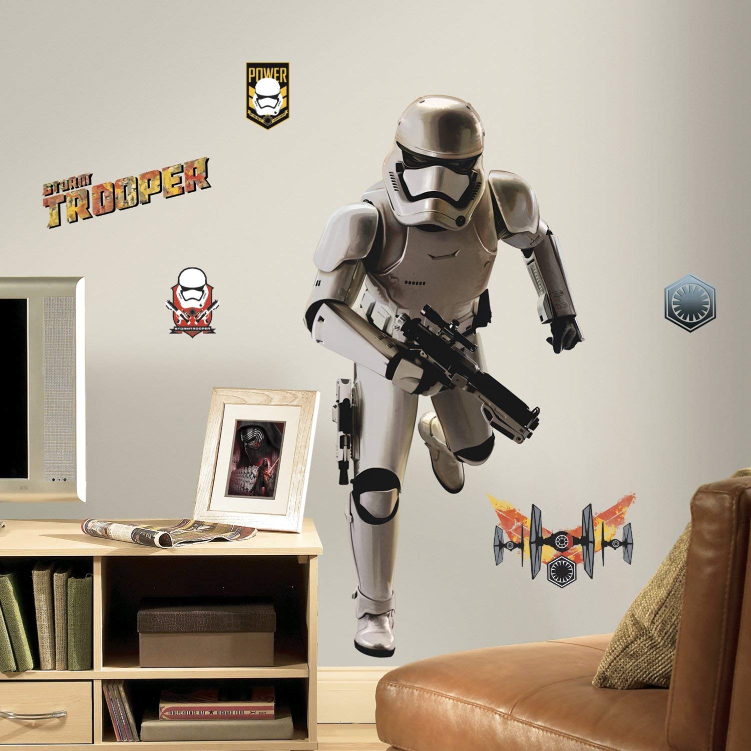 Roommates 46 X 13 Cm X 2.3 Cm Storm Trooper Star Wars Episode Vii Giant Wa