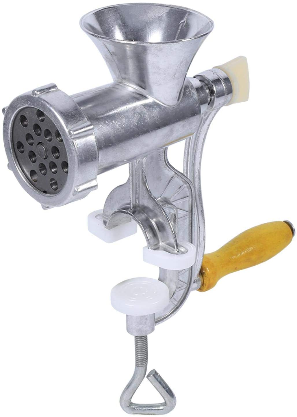 Mxtech Fleischwolf, Fleischwolf, Aluminiumlegierung Handbedienungsanleitung Fleischwolf Wurst Rindfleisch Fleischwolf Tisch Küche Home Tool