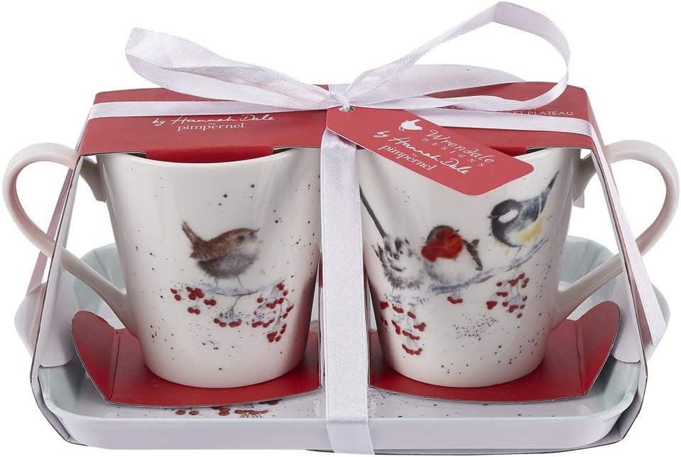 Portmeirion Wrendale Xmas - One Snowy Day (birds)