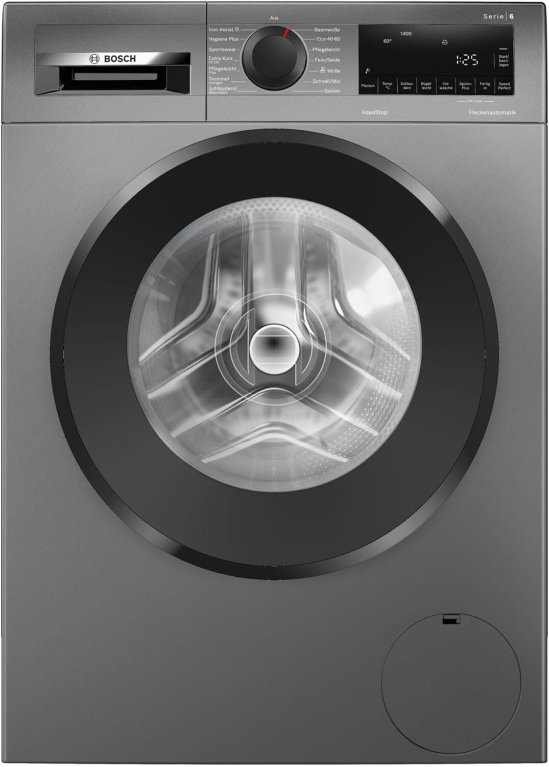 Bosch WGG244ZR10 Series 6 Front Load Washing Machine 9 kg 1400 rpm Removes 16 Stains SpeedPerfect Maximum Energy and Water Savings Refill Function Extra Hygienic AquaStop