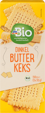 dmBio Dinkel Butterkeks, 150 g