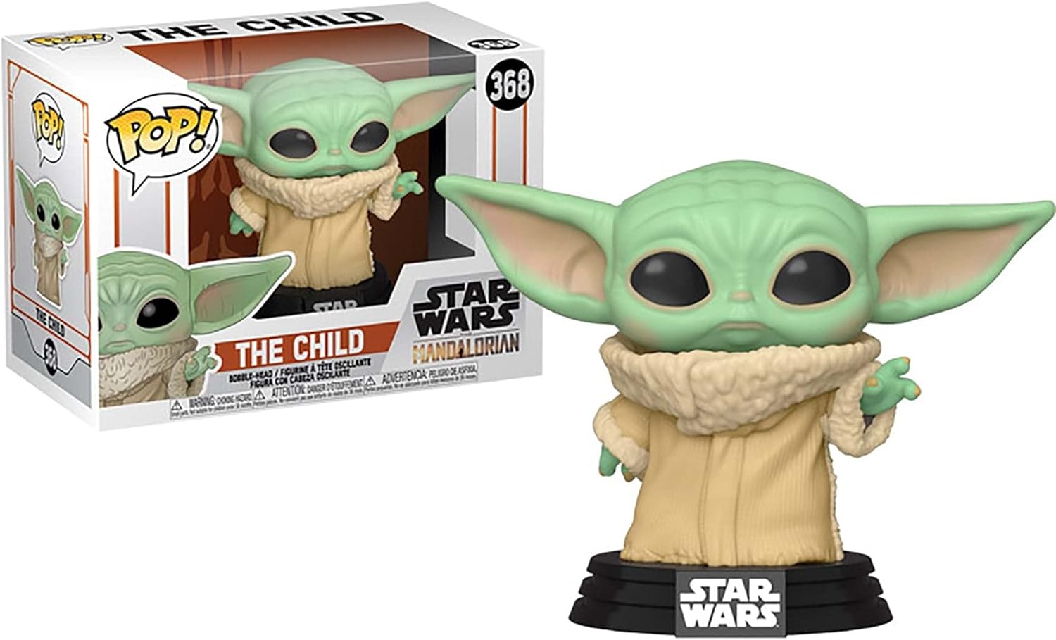 Funko 48740 POP Star Wars: Mandalorian - The Child Madalorian Collectable Toy, Multi-Colour