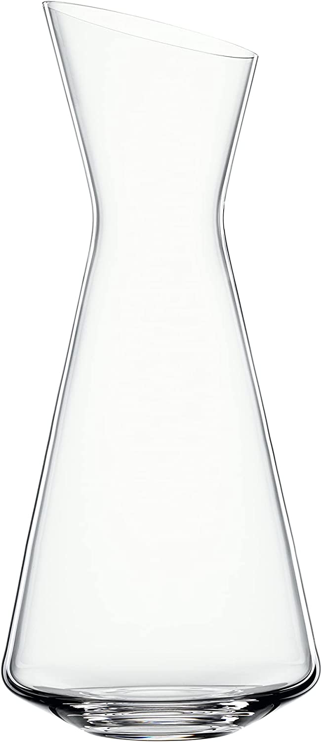 Spiegelau & Nachtmann Spiegelau Style Decanter 1 Litre Carafe for Water and Wine Crystal Glass Dishwasher Safe