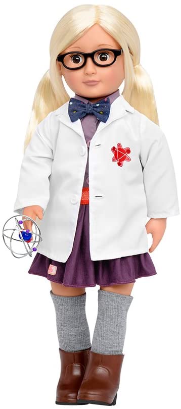 Our Generation Bd31120 – Og Amelia Doll Scientist 46 Cm/18 "