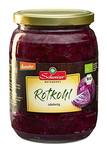 Schweizer Bio Rotkohl, DEMETER, 720 ml