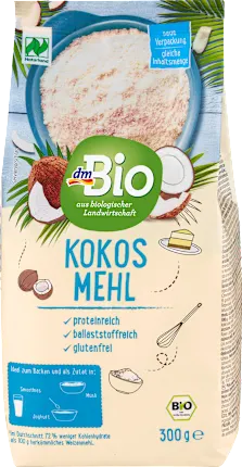 dmBio Coconut flour, 300 g