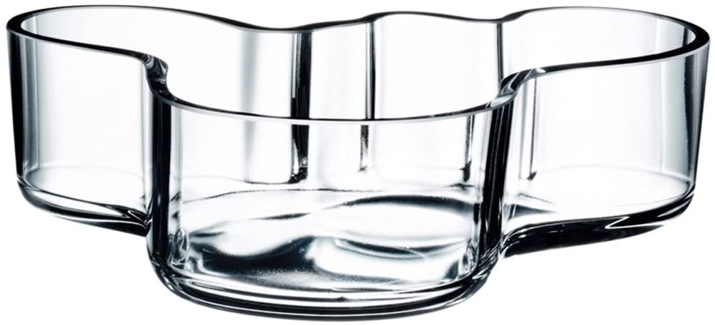 Iittala Alvar Aalto collection Schale, tief, Edelstahl 50x182 mm