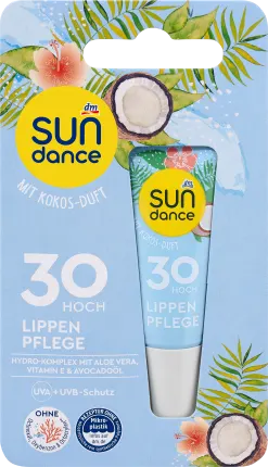 SUNDANCE Lip care coconut LSF30, 10 ml