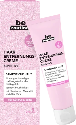 #be routine #be routine Hair removal cream, sensitive, 200 ml