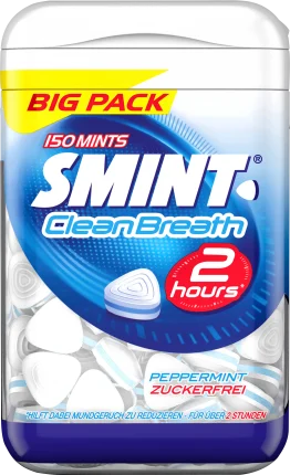 Smint Pastilles, 2h Big Pack peppermint, peppermint, sugar -free, 105 g