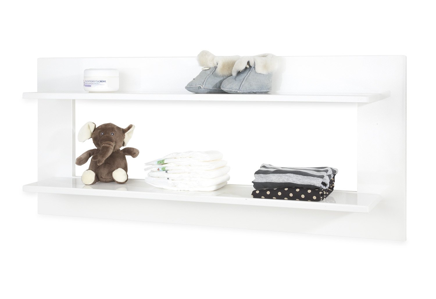 Pinolino 193498 Wall Shelf – White High Gloss