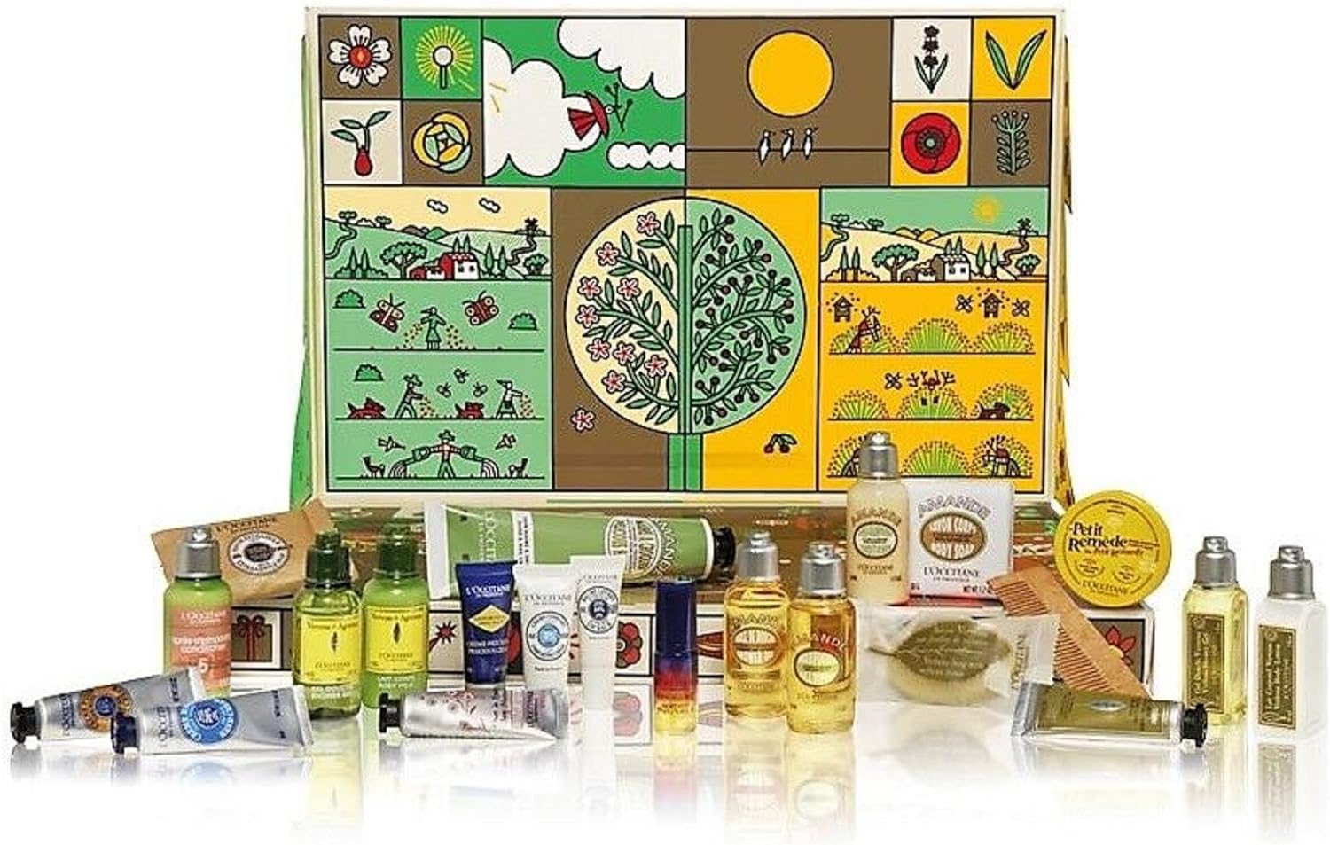 L Occitane L\'occitane, advent calendar 2020, classic beauty advent calendar