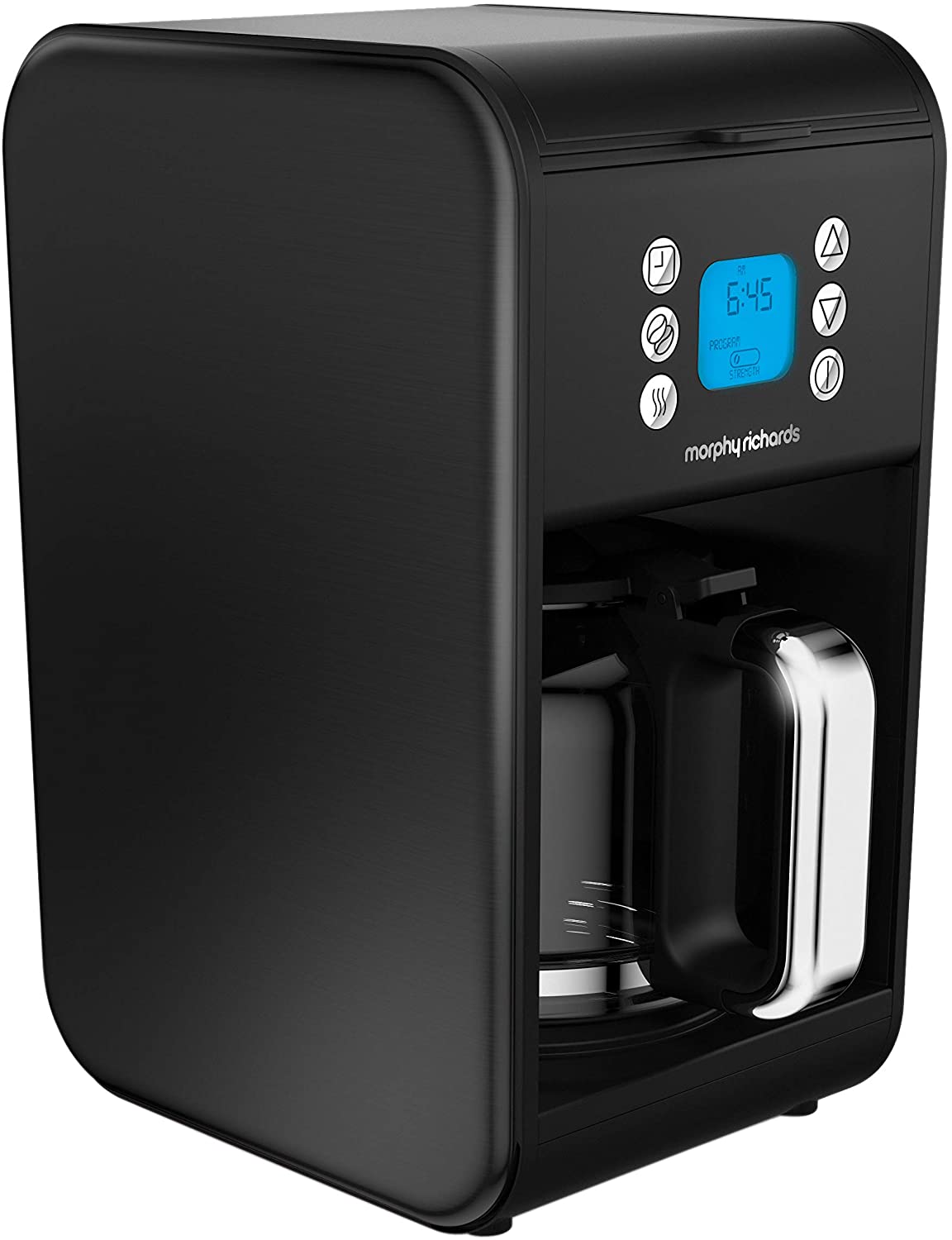 Morphy Richards 163002 Pour Over Coffee Maker, Black Embossed