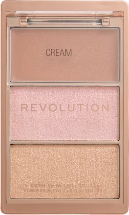 Revolution Highlighter Icon Palette Molten Bronze, 6.3 g, Highlighter Icon Palette Molten Bronze