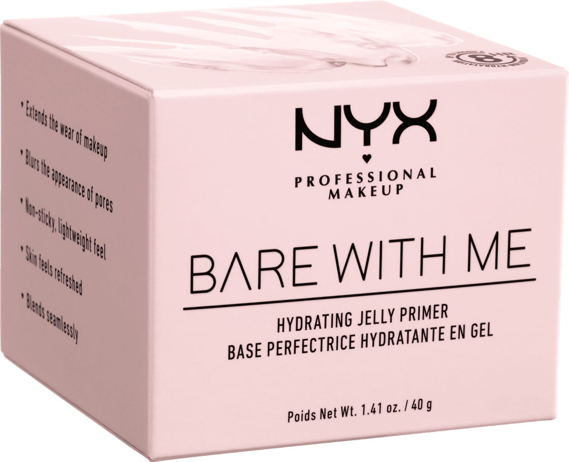 NYX PROFESSIONAL MAKEUP Primer Bare With Me Hydrating Jelly Primer 01, 40 G
