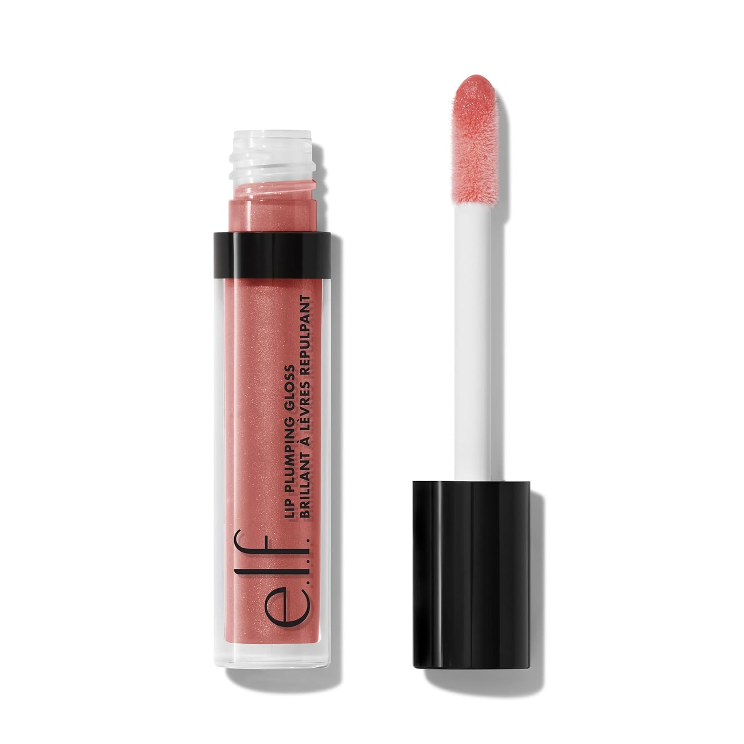 e.l.f. eleven. Lip Plumping Gloss, High Gloss Shimmering Color, Moisturises & Makes Lips appear Fuller, with Vitamin E, Vegan & Cruelty Free, Sweet Talker