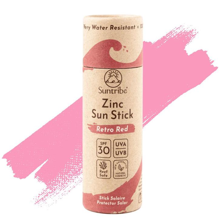 Suntribe Organic Sun Cream - Face & Sport - SPF 30, 100% Zinc - Reef Safe - 3 to 4 Ingredients - 30ml