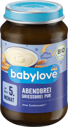 babylove Pure semolina porridge from the 5th month, 190 g