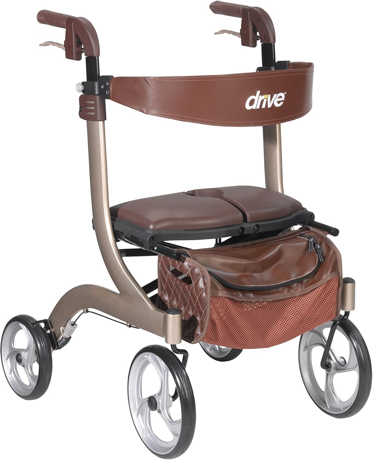 Drive Medical Nitro DLX Euro Style Rollator