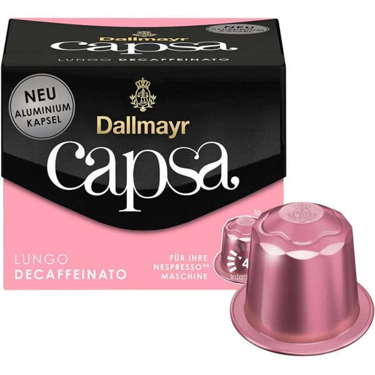 Dallmayr Capsa Lungo Decaffeinated 10 Capsules