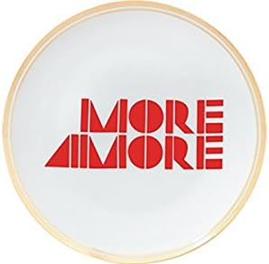 BITOSSI HOME & Funky Table La Table, Plate More Amore Diameter 17 cm