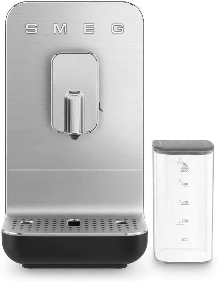Smeg BCC13BLMEU Espresso Machine with Milk Function Black