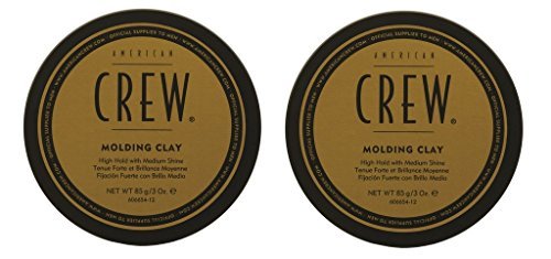 Set of 2 American Crew Moulding Clay Styling Wax 85 g