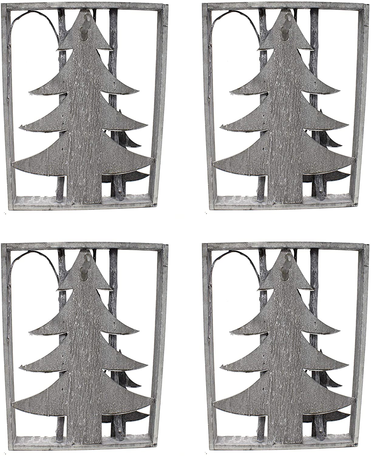 DARO DEKO Daro Decorative Wooden Sculpture Frame Grey-White 30 Cm X 40 Cm