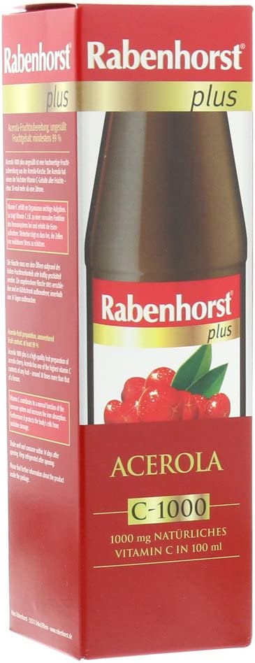 Haus Rabenhorst O. Lauffs GmbH & Co. KG Rabenhorst Acerola Plus C 1000 Juice Unges t, 450 ml