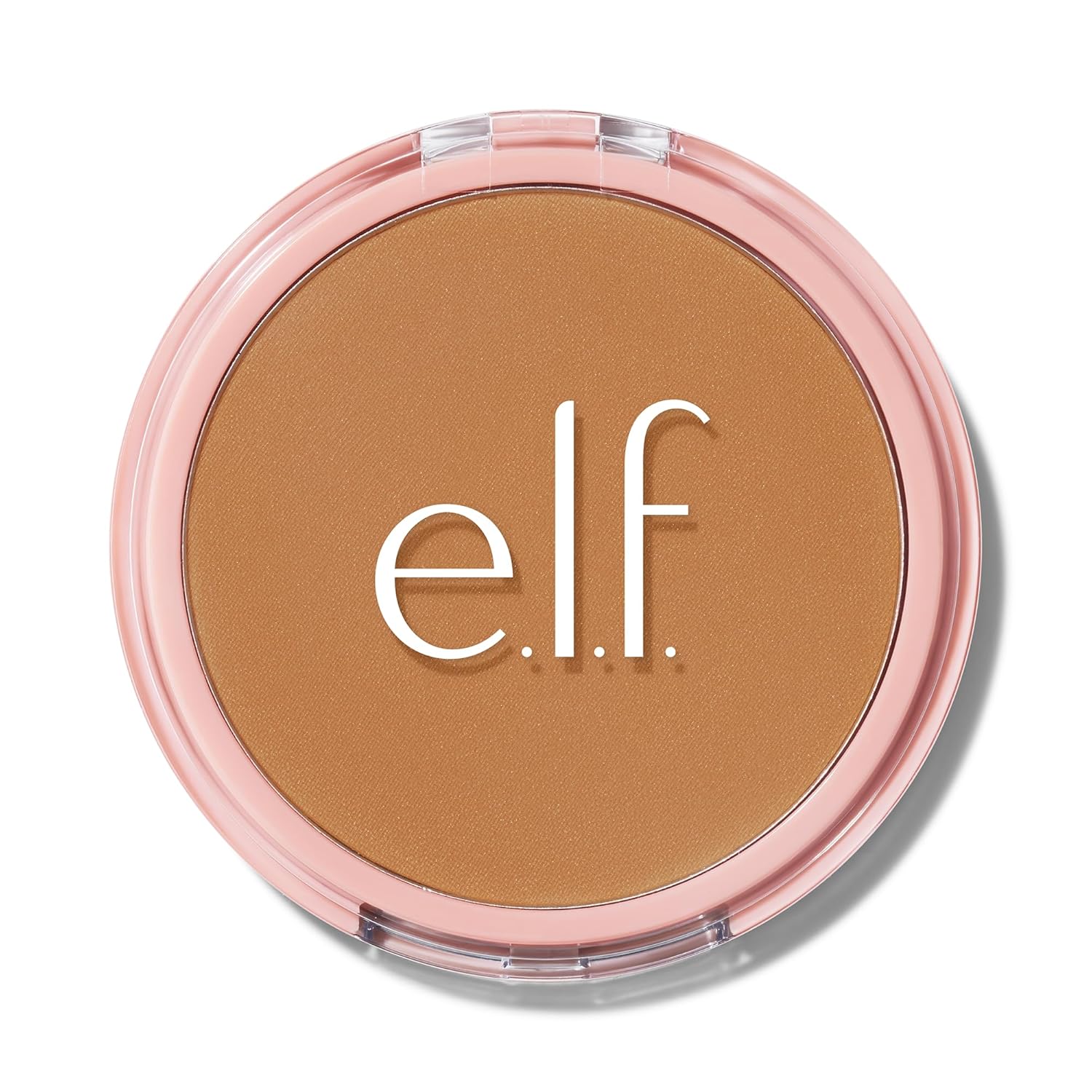 e.l.f. eleven. Halo Glow Powder Filter, Pressed Finishing Powder, Buildable Coverage, Refines Pore Image, With Velor Powder Puff and Mirror, Vegan & Cruelty Free, Tan Neutral Warm