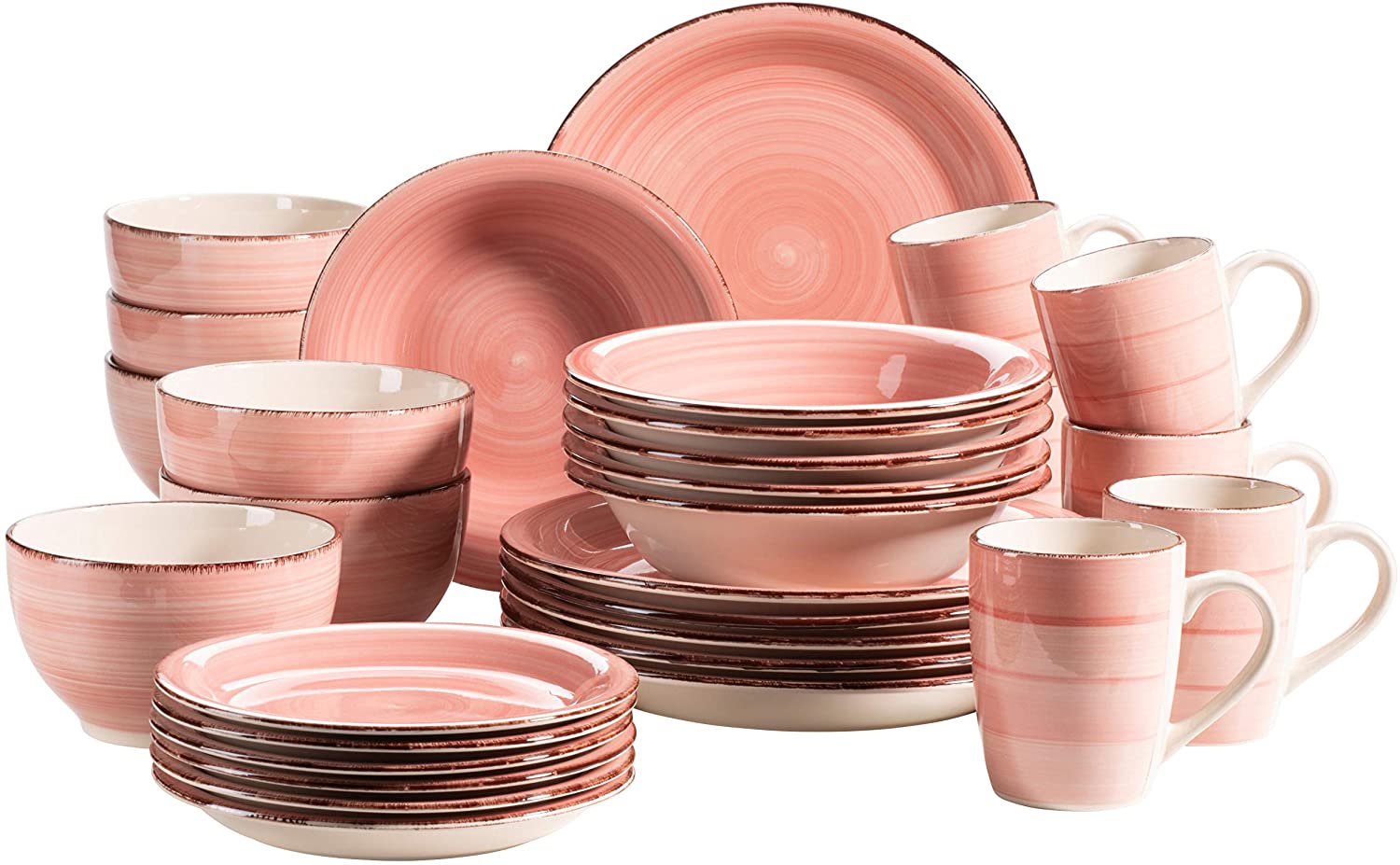 Maser Bel Tempo Ii 30-Piece Vintage Crockery Set For 6 People