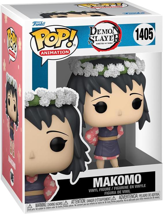 Funko Pop! Animation: Demon Slayer - Makomo - (Flower Headdress) - Vinyl Collectible Figure - Gift Idea - Official Merchandise - Toys For Children and Adults - Anime Fans