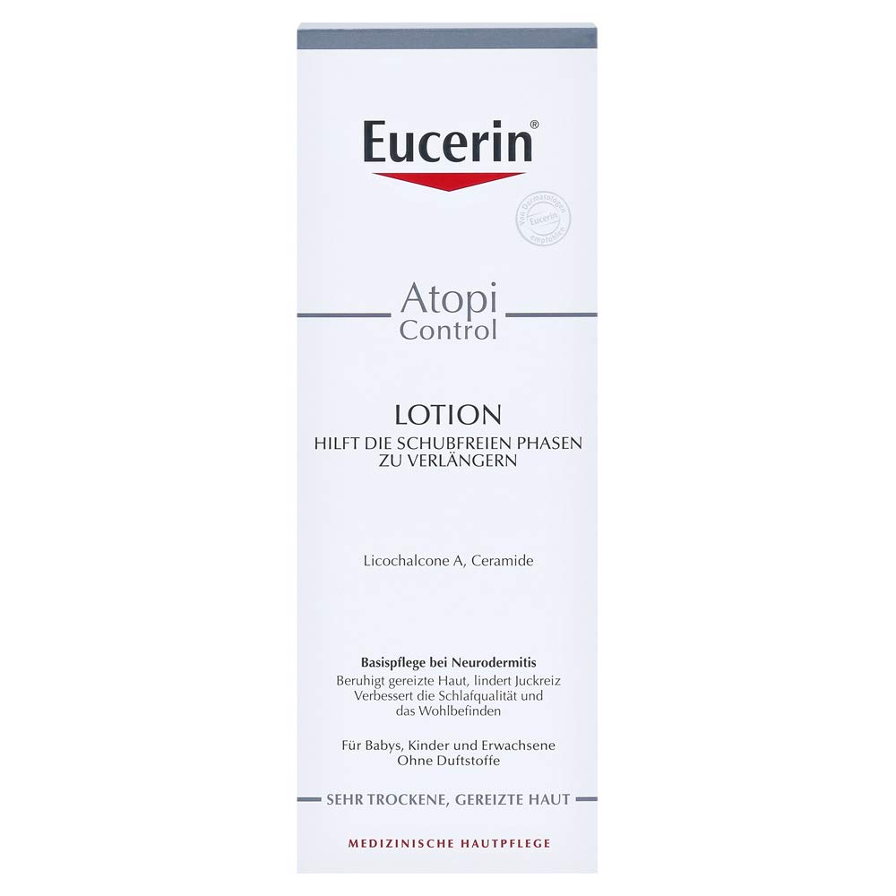 Eucerin AtopiControl Lotion 250 ml, ‎weiß