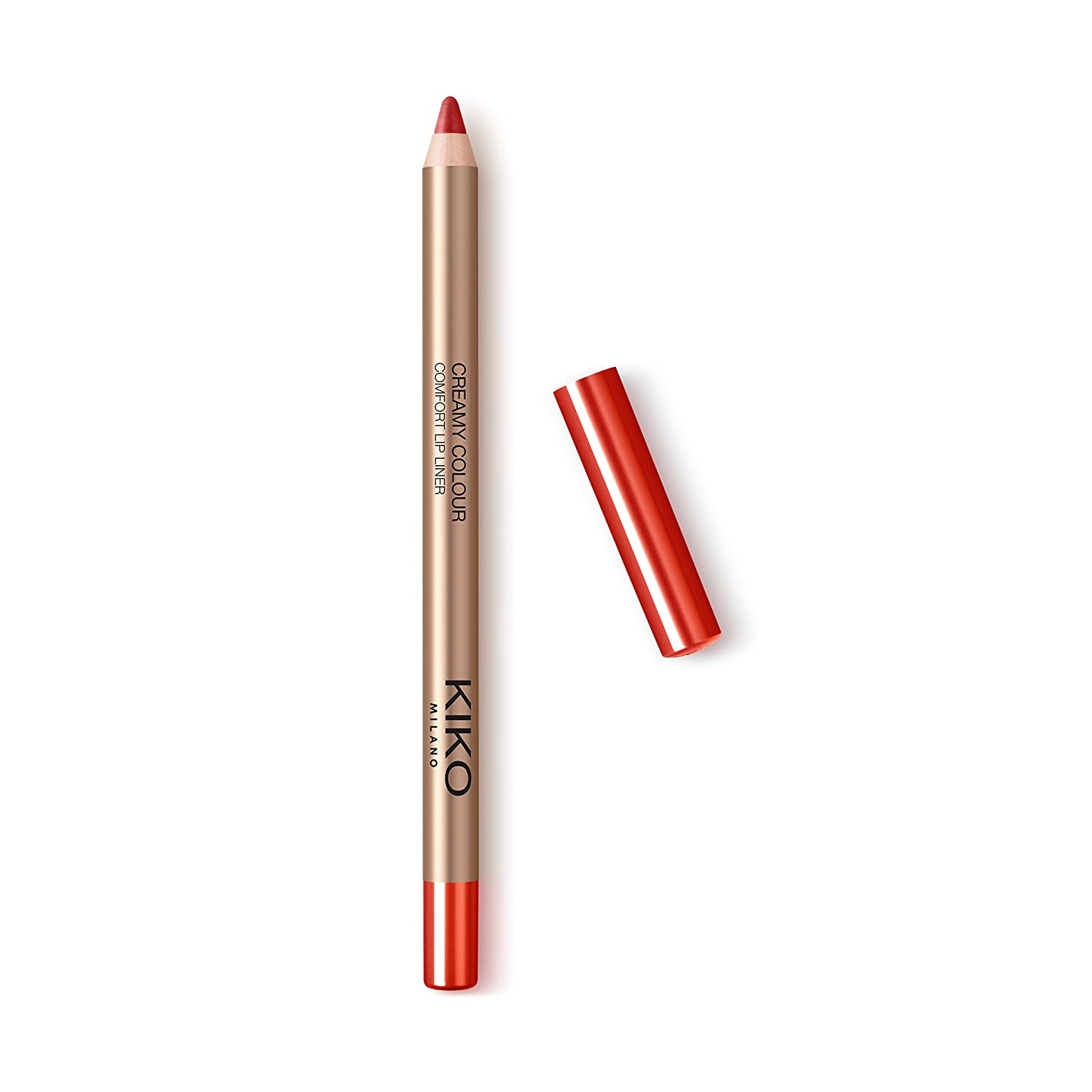 KIKO Milano Creamy Colour Comfort Lip Liner 24 | Lippenkonturenstift Mit Langem Halt, geranium ‎24