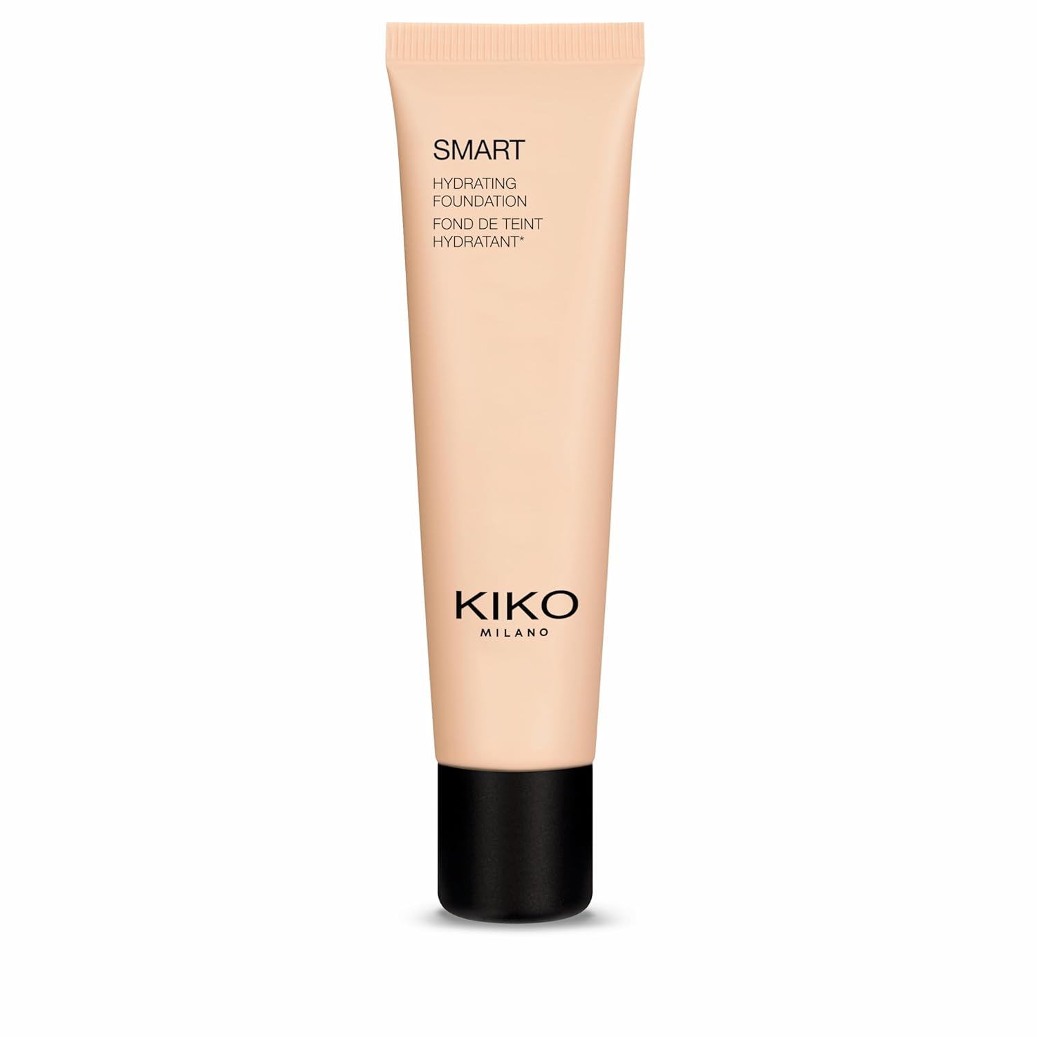 KIKO Milano Smart Hydrating Foundation 18 - N 80, Moisturizing and Balancing Liquid Foundation