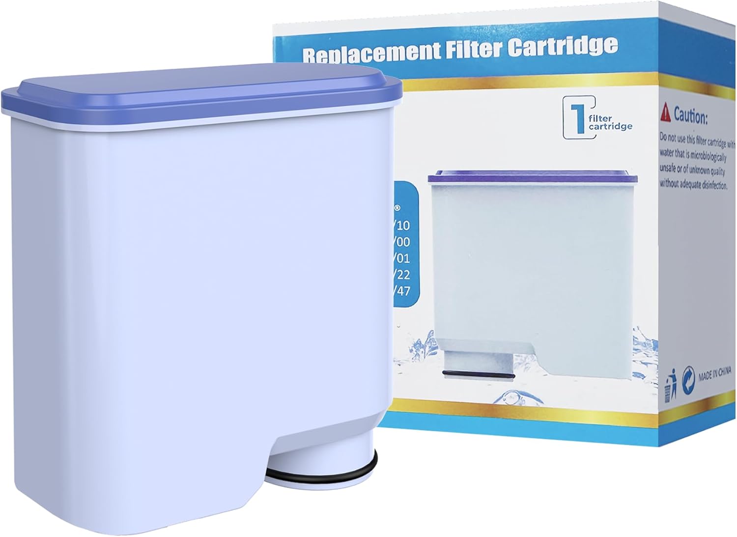 Dee.Romg Aqua Clean Filter Philips Water Filter Fully Automatic Coffee Machine Compatible Philips Aqua Clean Filter CA6903/10 CA6903/22 CA6707/20 (Pack of 1)