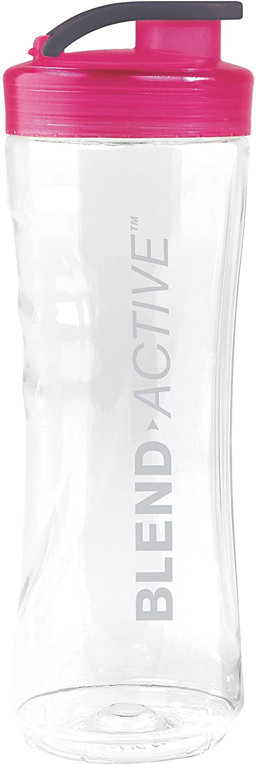 Breville VBL164 Blend Active Spare Bottle, 0.6 Litre, Clear/Pink