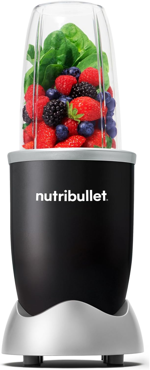 nutribullet Original 600 Electric Blender, Chopper, Smoothie Mixer, Smoothie Maker, 600 W, Black, NB603B