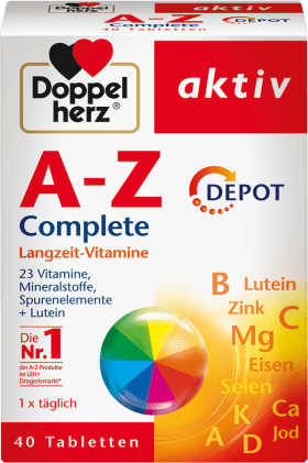 Doppelherz A-Z Depot Tablets 40 Pcs, 59.6 G