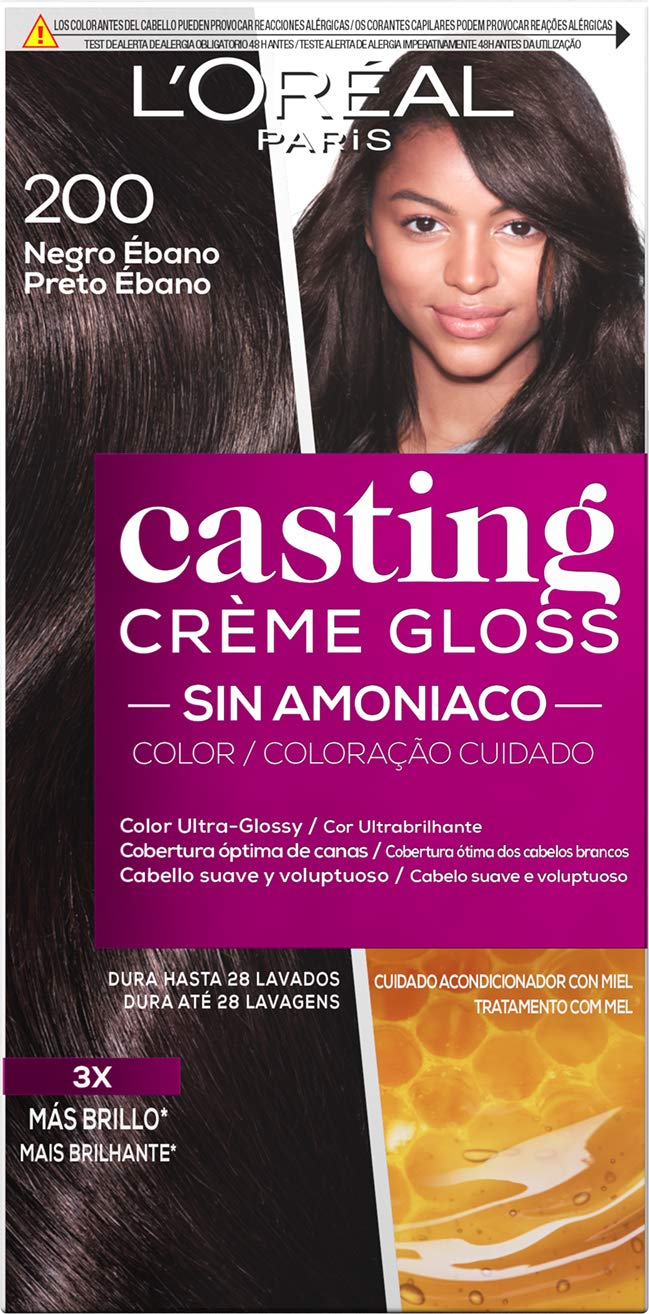 L'Oréal Paris LOreal Paris Casting Creme Gloss Baño De Color 200 Negro Ébano