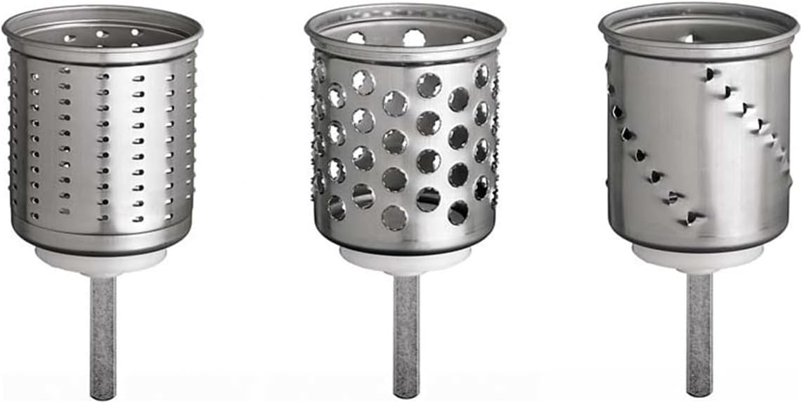 KitchenAid EMVSC Shredding and Grating Pack (Optional Accessory for KitchenAid Stand Mixers)