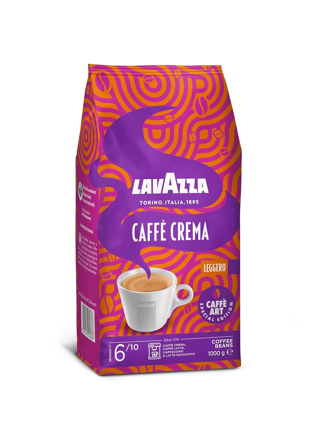 Lavazza Caffè Crema Forte Special Edition, 1 kg pack