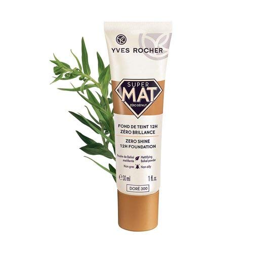 Yves Rocher Zero Shine Matting Fluid, ‎rosé 200