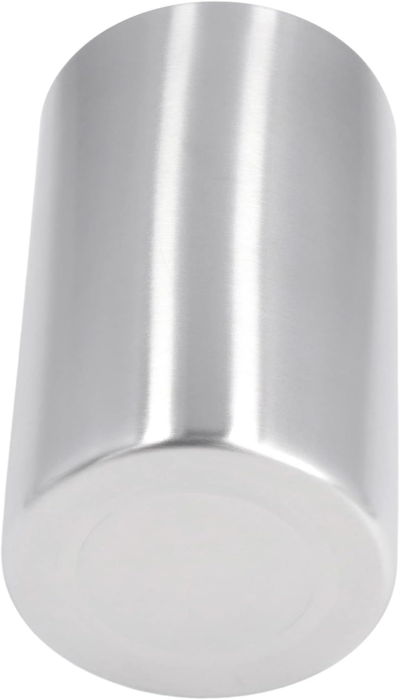 TIKATARER Wine cooler for bottles, double champagne bucket made of stainless steel, narrow, straight shape, slim and compact wine cooler bucket for family, bar, café, restaurant